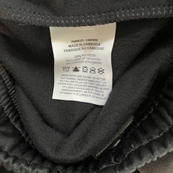 🧡3/15 Nike Dri-Fit Black Athletic Sweatpants Drawstring Youth M - Picture 8 of 9